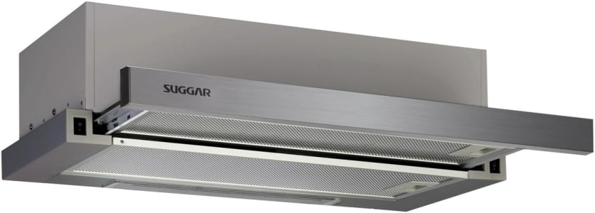 Depurador de Ar Suggar Slim de Embutir DE61IX 60 CM Inox 110v