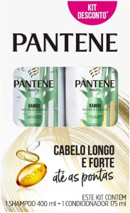 Kit Pantene Bambu Shampoo 400ml + Condicionador 175ml