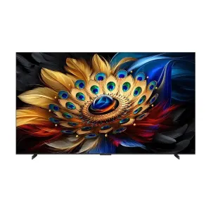 Smart TV TCL 55'' QLED UHD 4K Google TV Dolby Vision Atmos Chumbo - C655