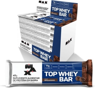 Barra de Proteína Top Whey Bar Max Titanium - 41g