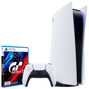 Pré venda - Kit Console Sony Playstation 5 + Jogo Gran Turismo 7 Edição Standart PS5