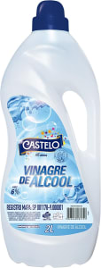 Vinagre de Álcool 6% para Limpeza Castelo - 2L