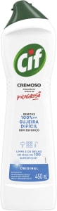 Cif Cremoso Limpeza Milagrosa Remove 100% Da Sujeira 450 Ml