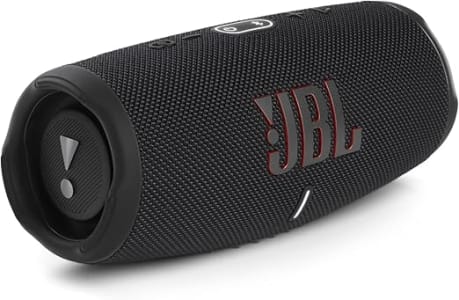 JBL, Caixa de Som, Charge 5, Bluetooth, À Prova D'água e Poeira - Preto