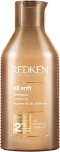 Redken Shampoo All Soft | Para Cabelos Secos e Quebradiços ​​| Proporciona Maciez Intensa e Brilho | Com Óleo de Argan | 300ml