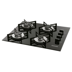 Cooktop a Gás 4 Bocas Super Automático Suggar FG4004VP Preto