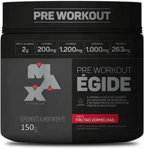 Égide Pre Workout - 150g Frutas Vermelhas - Max Titanium