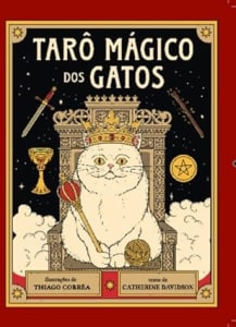 Livro Tarô Mágico dos Gatos 
