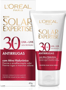 Protetor Solar Facial L'Oréal Paris Solar Expertise Antirrugas FPS 30, 40g