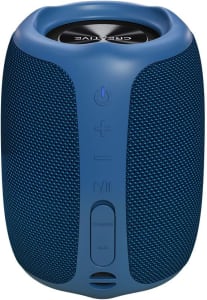 Caixa De Som Portátil Muvo Play À Prova D Água Bluetooth/P2 Azul