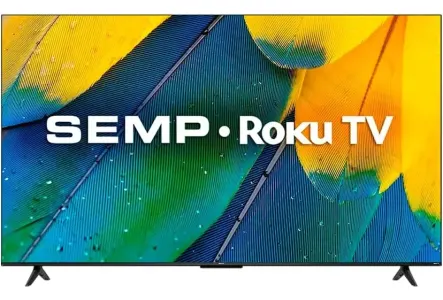 Smart Tv Led 50 Rk8600 Roku tv 4k Uhd Hdr Wifi Dual Band Semp 110V/220V