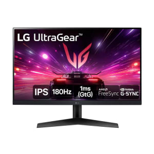 Monitor Gamer LG UltraGear 24" Full HD IPS 180Hz 1ms DisplayPort e HDMI NVIDIA G-SYNC AMD FreeSync? HDR10 sRGB 99% - 24GS60F-B