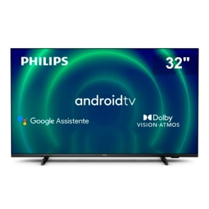 Smart TV Philips 32" LED HD Android TV 32PHG6917/78 Dolby Atmos Dolby Digital