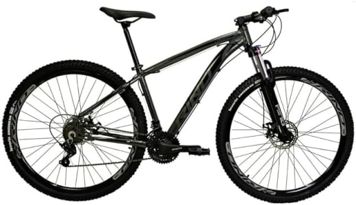 Bicicleta Aro 29 Rino Everest Color 24 Marchas Câmbios Shimano Suspensão com Trava