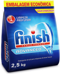 Finish - Detergente Para Lava Louças Em Pó 2,5kg