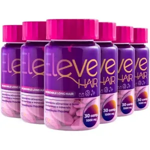 Eleve Hair Crescimento Capilar Acelerado Tratamento 6 Meses