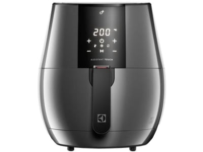 Fritadeira Elétrica sem Óleo/Air Fryer Electrolux - Digital Experience EAF20 Grafite 3,2L com Timer - Fritadeira sem Óleo / Air Fryer - Magazine