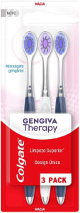 Escova de Dente Colgate Gengiva Therapy 3 unid