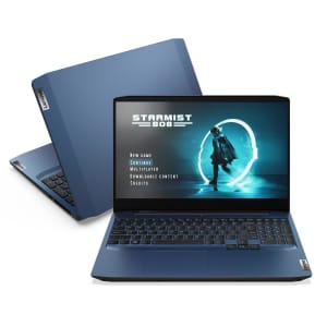 Notebook Gamer Lenovo Gaming 3i Intel Core i7-10750H 8GB RAM GeForce GTX 1650 SSD 512GB 15.6 Full HD Linux Chamele