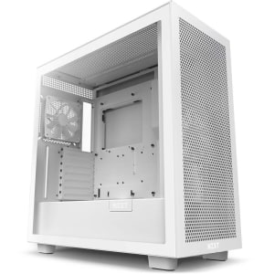 Gabinete NZXT H7 Flow Mid Tower ATX Lateral em Vidro Temperado 2x Fans Branco - CM-H71FW-01