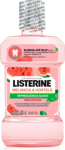 2 Unidades Enxaguante Bucal Listerine Melancia & Hortelã sem Álcool - 250ml Cada