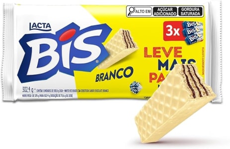 Bis Branco - Kit com 3 unidades de 100,8g