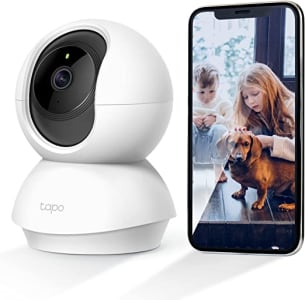 Câmera de Segurança Wi-Fi 360º TP-Link Full HD, Tapo C200, Compatível com Alexa