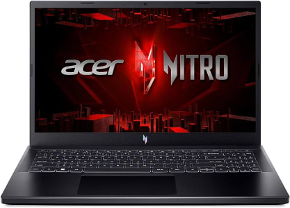 Notebook Gamer Acer Nitro V15 15.6 FHD 144Hz I5-13420H SSD 512GB 8GB DDR5 RTX 2050 4GB Linux - ANV15-51-50KD