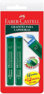 Grafite 0.7mm 2B 2 Tubos de 24 Cada, Faber-Castell