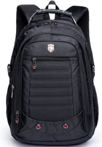 Mochila Executiva Swissport Masculina Trabalho Alça Reforçada Impermeável