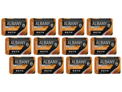 Sabonete em Barra Hipoalergênico Albany - Homen Laranja 4 em 1 85g 12 Unidades - Magazine Ofertaesperta