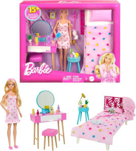 Barbie O Filme Conjunto De Brinquedo Quarto Dos Sonhos