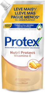 Sabonete Líquido Nutri Protect Vitamina e 500ml Refil - Protex