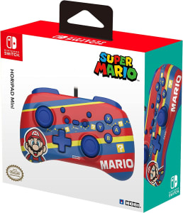 Controle Hori Horipad Mini Mario com Fio - Nintendo Switch