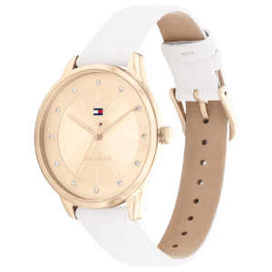 Relógio Tommy Hilfiger Feminino Couro Branco 1782543