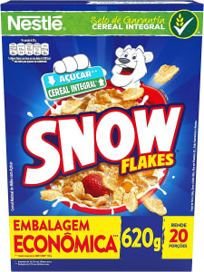 2 Unidades - Cereal Matinal Snow Flakes 620g