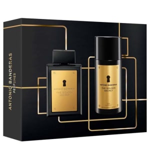 Banderas The Golden Secret Kit - Perfume Masculino + Desodorante Spray - Kit de Perfume - Magazine {{route.pmdStoreName}}Logo LuLogo Magalu