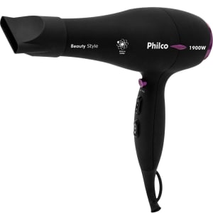 Secador de Cabelo Philco Beauty Style 53501021 1900W Preto 110V