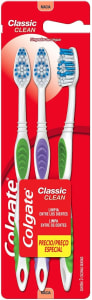 Escova Dental Colgate Classic Clean 3Unid Promo Leve 3 Pague 2