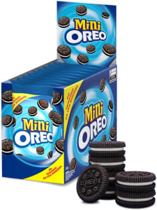 2 Pacotes — Oreo Biscoito Recheado Mini Original 35g - 10 Unidades