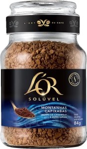 2 Unidades Café Solúvel L'or Montanhas Capixabas Vidro 84g