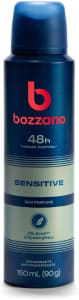 4 Unidades — Desodorante Aerossol Bozzano Sensível Sem Perfume - 150ml