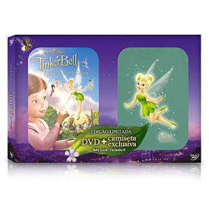 Kit DVD Tinker Bell e o Resgate da Fada + Camiseta Exclusiva