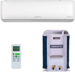 Ar Condicionado Split Inverter 12000 BTUs Frio Liv Top, 220V - Agratto