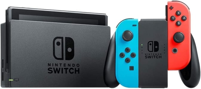 Console Nintendo Switch - Azul Neon E Vermelho Neon