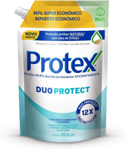 Protex Sabonete Líquido Para As Mãos Duo Protect 900Ml