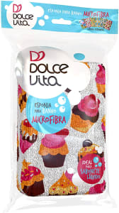 Esponja Microfibra Para Banho Cupcake