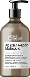 L’Oréal Professionnel Shampoo Absolut Repair Molecular Repara Danos e Restaura Todos os Tipos de Cabelos Danificados Sem Sulfato SERIE EXP