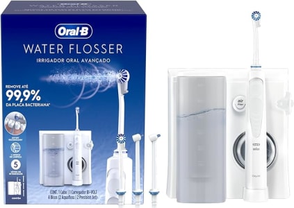 Oral-B Irrigador Bucal Waterflosser Remove Até 99 9% De Placa Bacteriana* 5 Níveis De Intensidade​