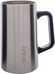 Caneca Térmica para Cerveja de Aço Inox 500ml - Wolff